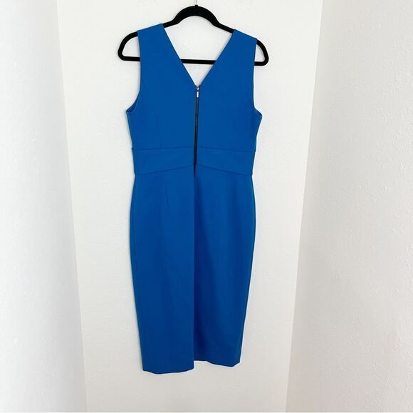 Classiques Entier V-Neck Fitted Sheath, Cocktail Dress - Picture 5 of 9